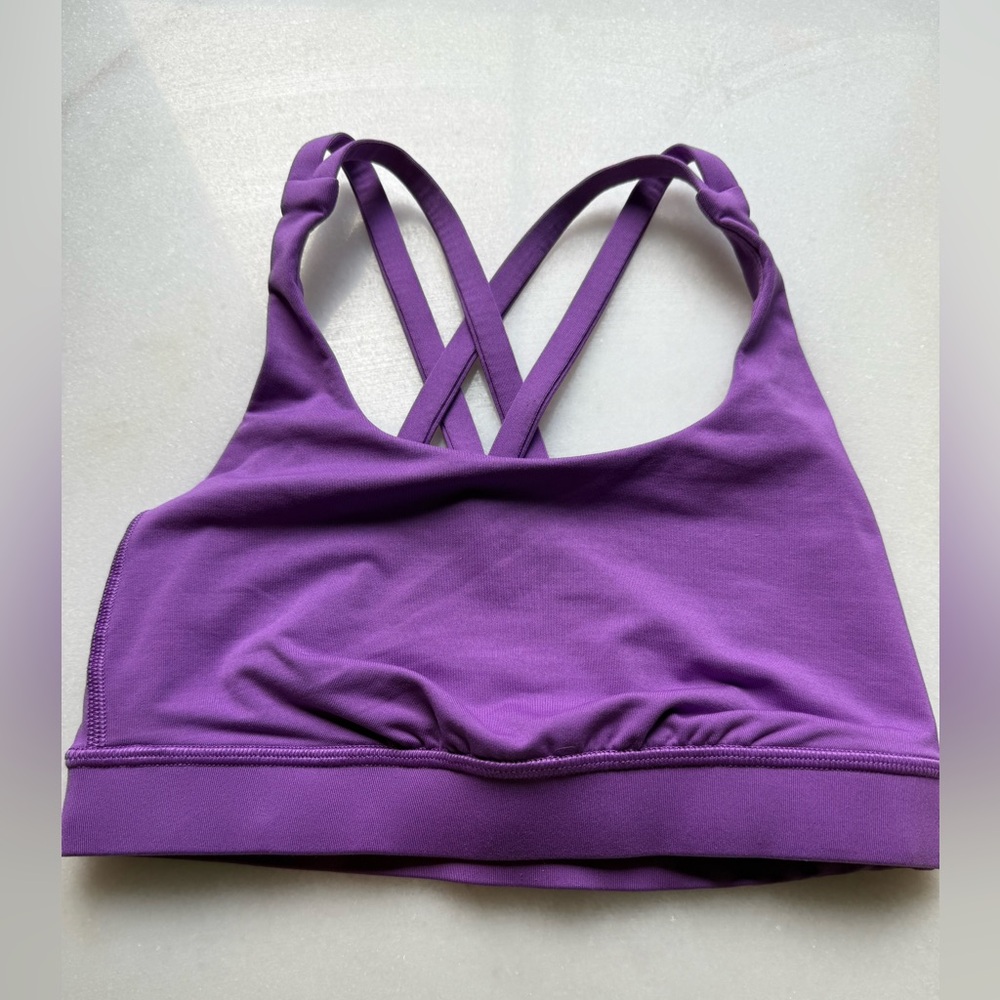 Lululemon Women’s Energy Sports Bra- Purple size 2